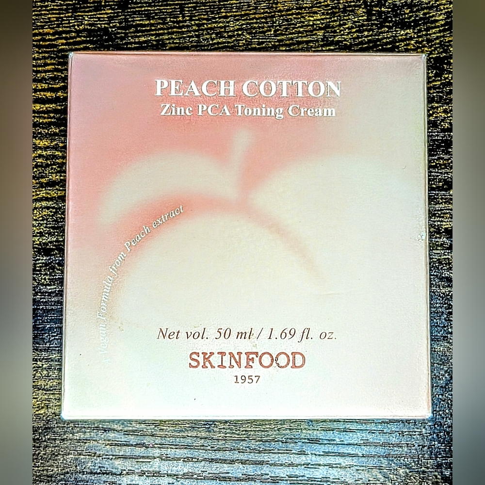 5/75$    SKINFOOD Peach Cotton Zinc PCA Toning Cream